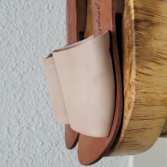 NWTs Free People Vicente Slide Sandal in Natural; Size 40 (10 US) - Picture 6 of 16